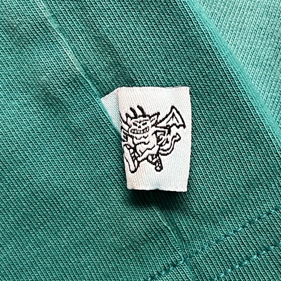 Adidas Men’s Medium Trefoil Ombre Logo T-Shirt Rebel Soles SAMPLE Pre-owned - Picture 4 of 5